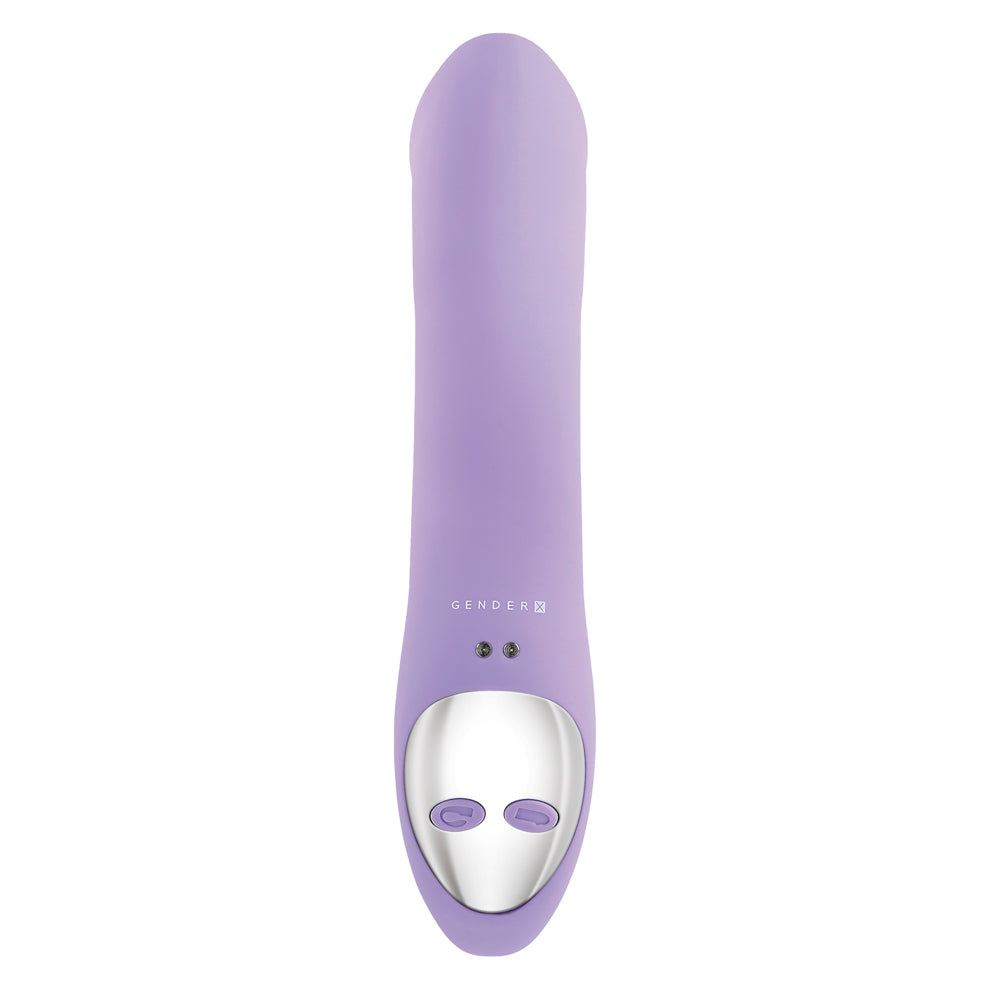 Gender X Orgasmic Orchid Dual-Ended Vibrator Lavender