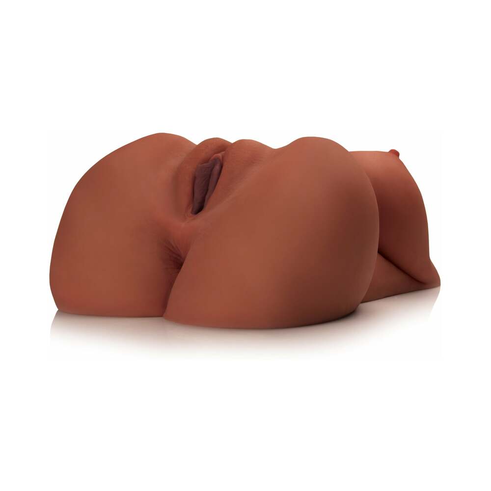 Pdx Plus Ez Bang Torso Life-Size Masturbator Brown