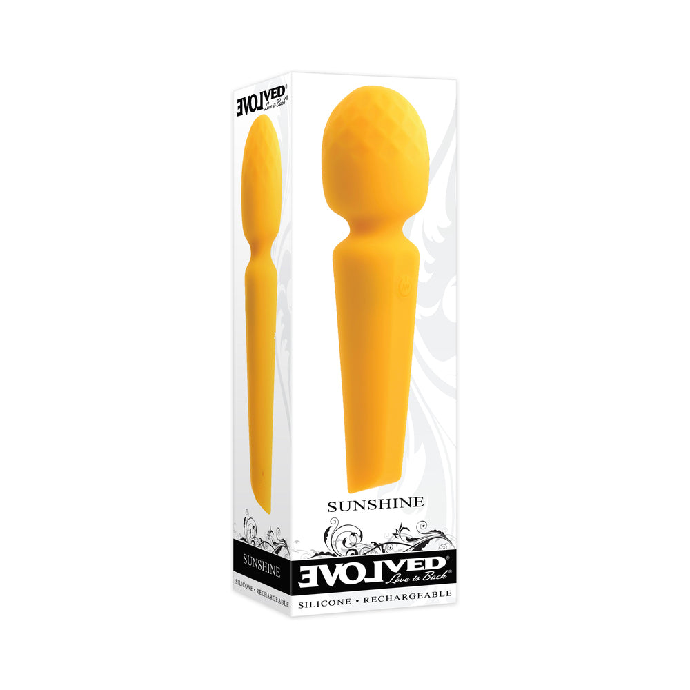 Evolved Sunshine Wand Vibrator Orange