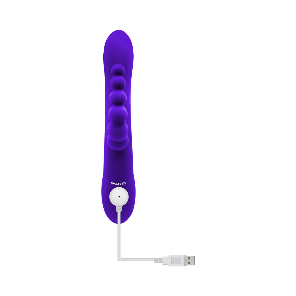 Evolved Lick Me Triple Stim Vibe - Purple