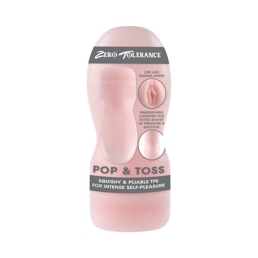 Zero Tolerance Pop &amp; Toss Stroker