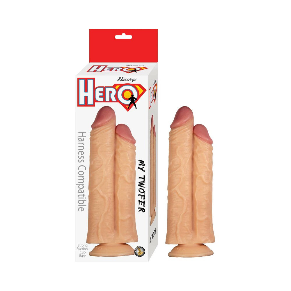 Hero My Twofer Double Dildo White