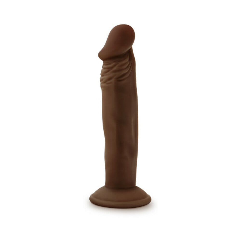 Dr. Skin Plus 6In Posable Dildo Chocolat