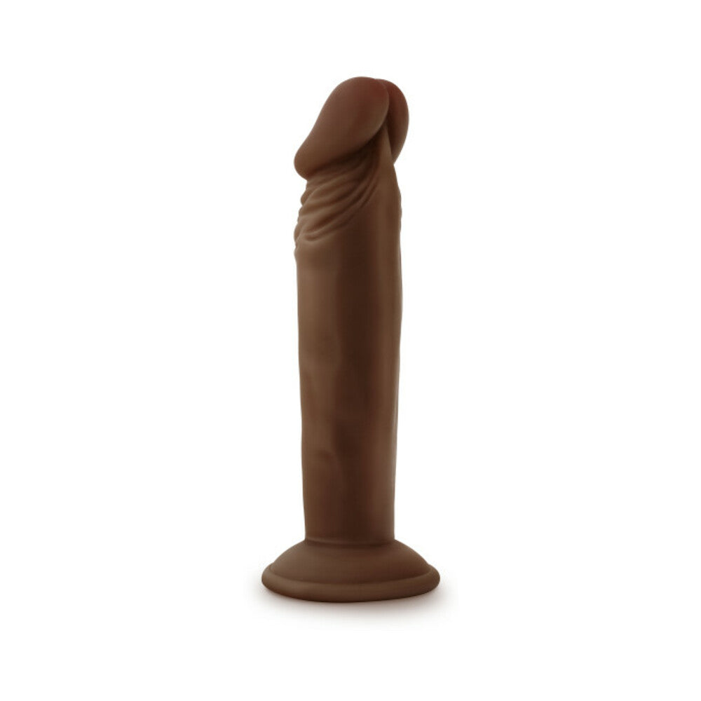 Dr. Skin Plus 6In Posable Dildo Chocolat