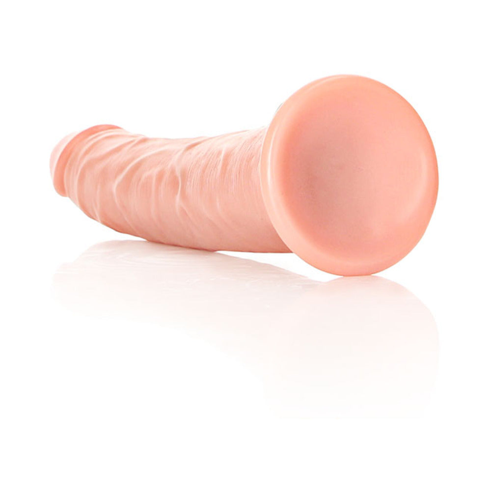 Realrock Slim Realistic Dildo With Suction Cup 7 In. Vanilla