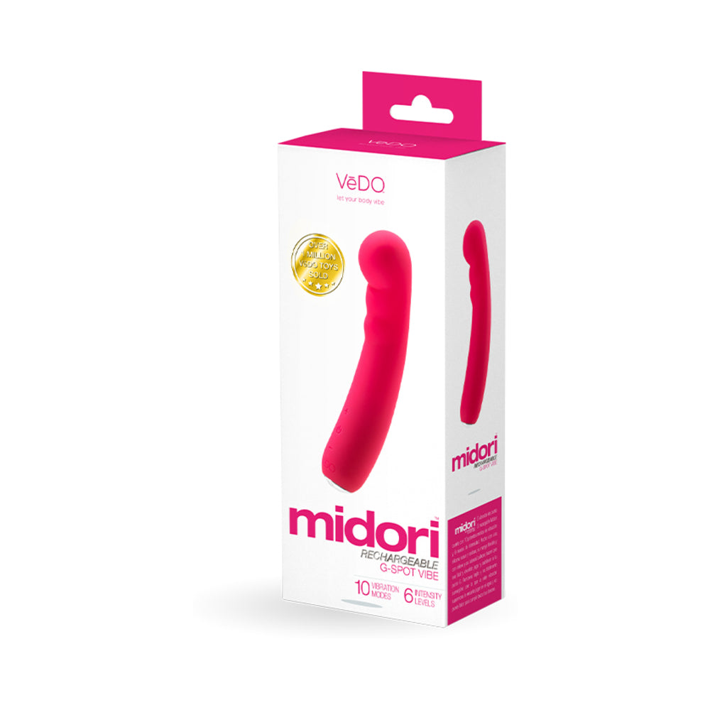 Vedo Midori Rechargeable G-Spot Vibe Pink