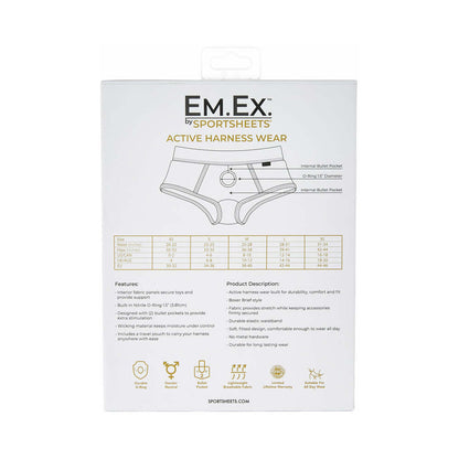 Sportsheets Em.ex Fit Gray M