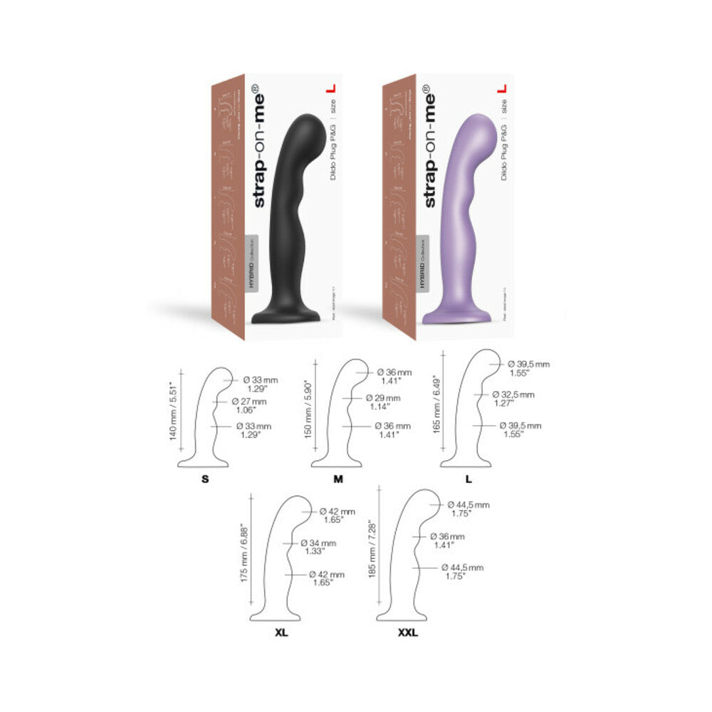 Strap-On-Me Dildo Plug P&amp;G S Black