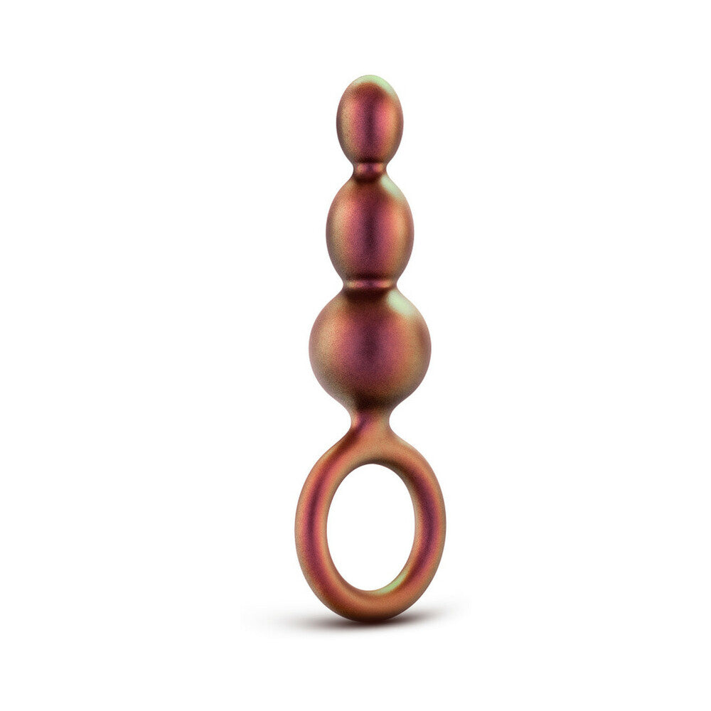 Anal Adventures Matrix Beaded Loop Plug Copper