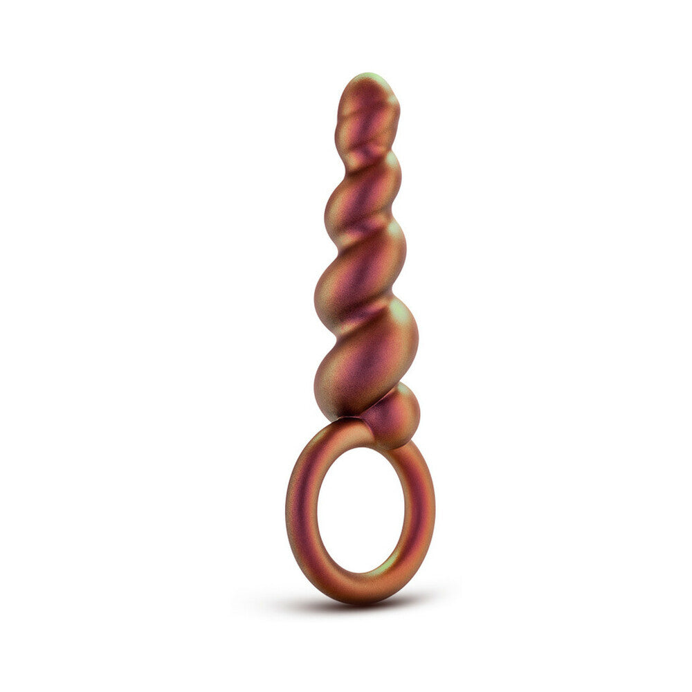 Anal Adventures Matrix Spiral Loop Plug Copper