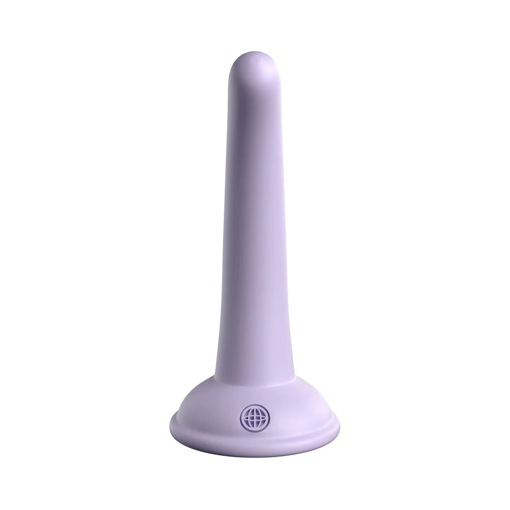 Dillio Platinum Curious Five Silicone Dildo 5 In. Purple