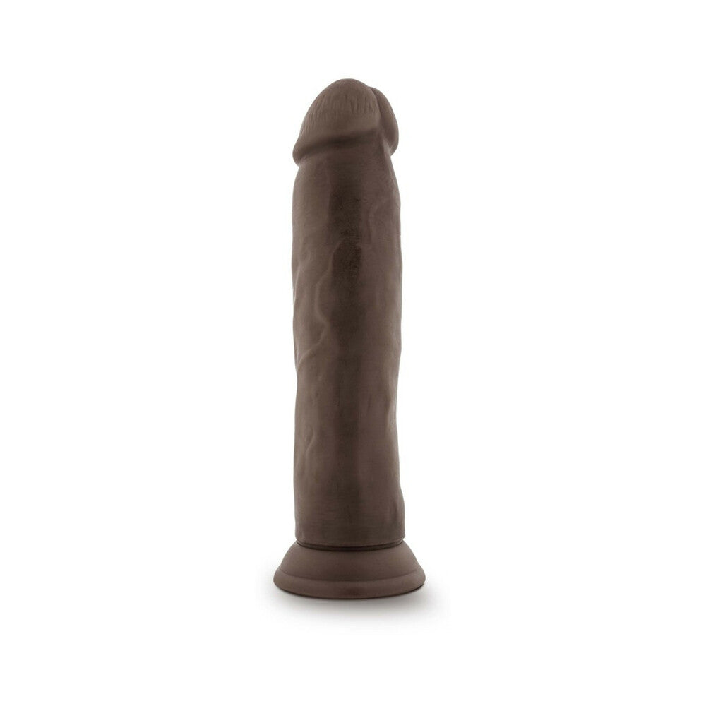 Dr. Skin Plus Posable Thick Dildo 9 In. Chocolate