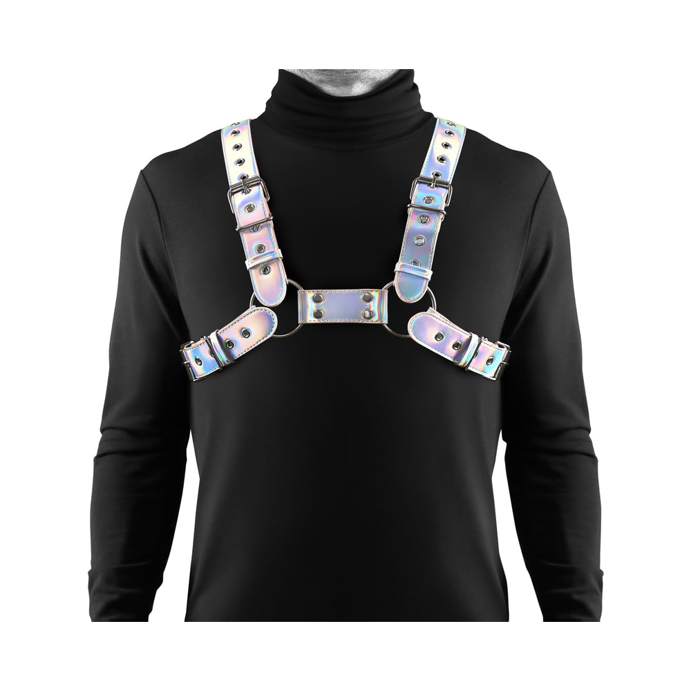 Cosmo Harness Rogue - S/M Rainbow