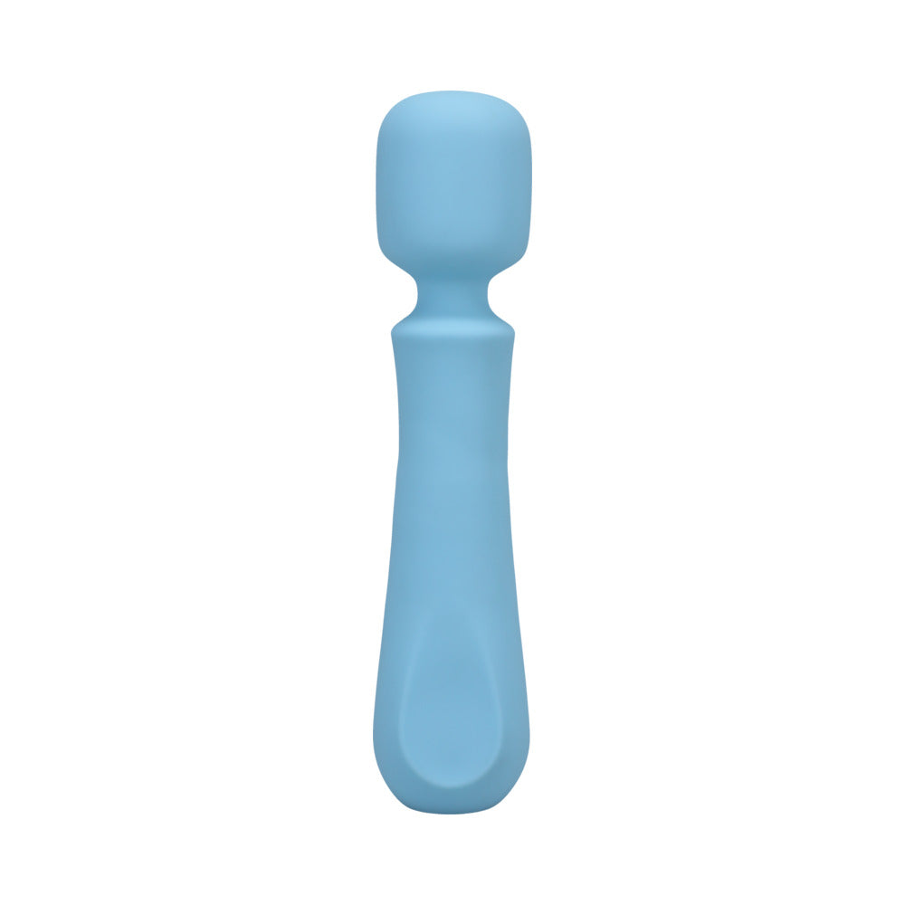 Ritual Euphoria Rechargeable Silicone Wand Vibe Blue