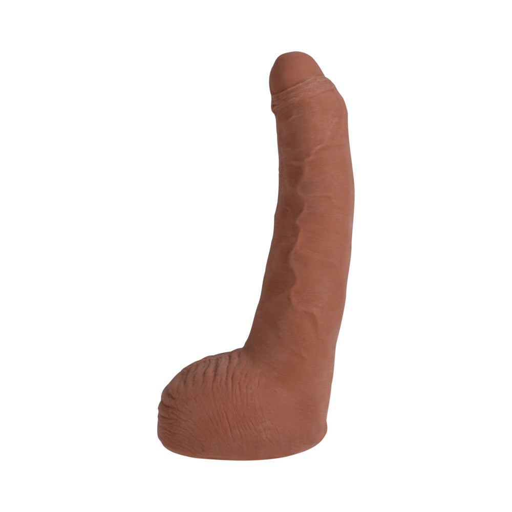 Signature Cocks Leo Vice Ultraskyn Cock With Removable Vac-U-Lock Suction Cup 6In Caramel