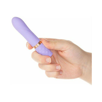 Pillow Talk Special Edition Flirty Mini Massager With Swarovski Crystal Purple