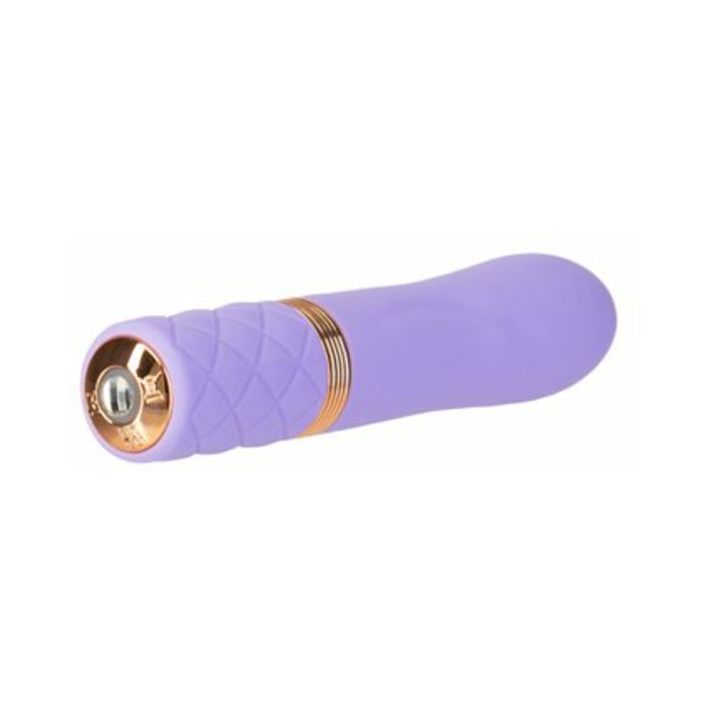 Pillow Talk Special Edition Flirty Mini Massager With Swarovski Crystal Purple