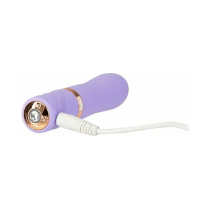 Pillow Talk Special Edition Flirty Mini Massager With Swarovski Crystal Purple