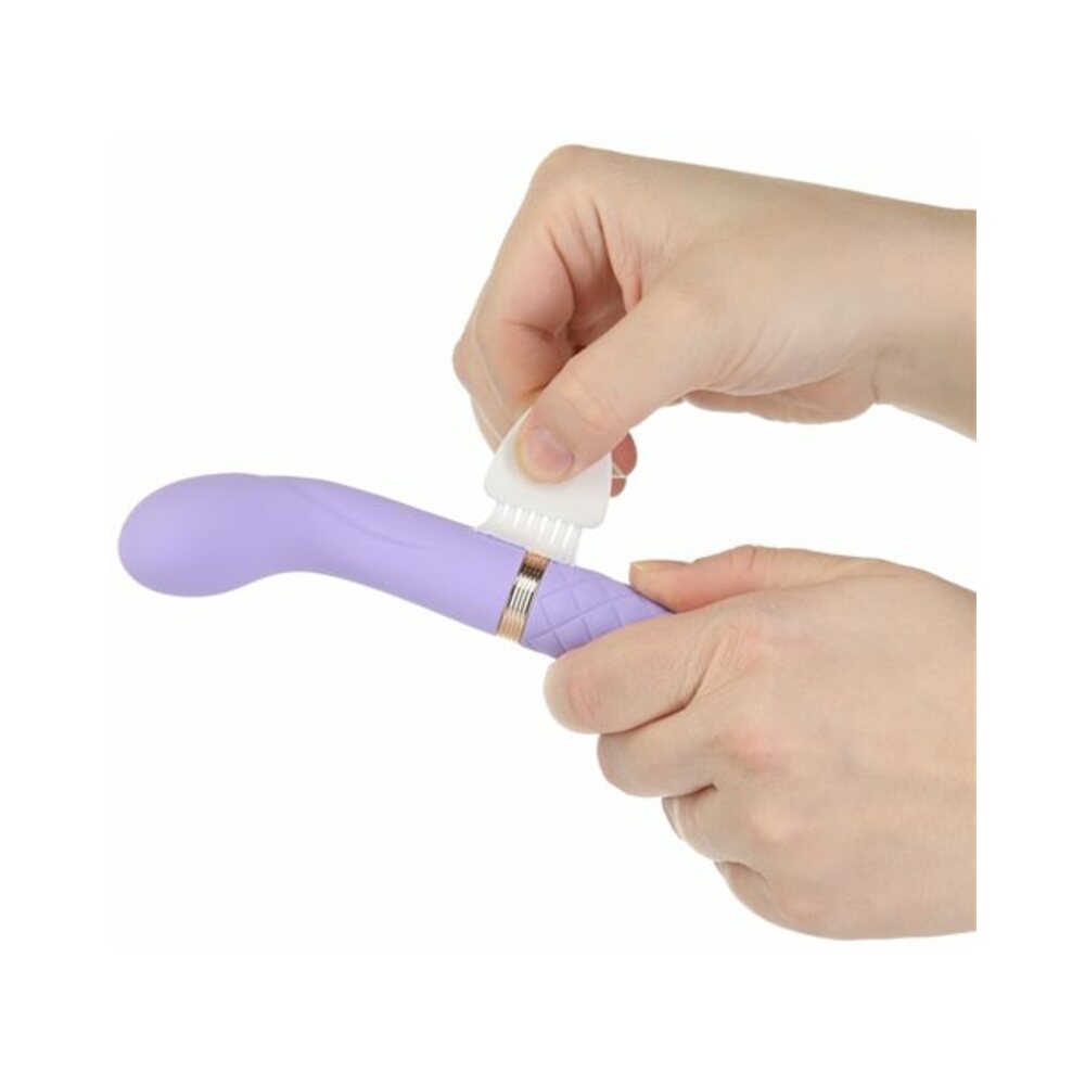 Pillow Talk Special Edition Racy Mini Massager With Swarovski Crystal Purple