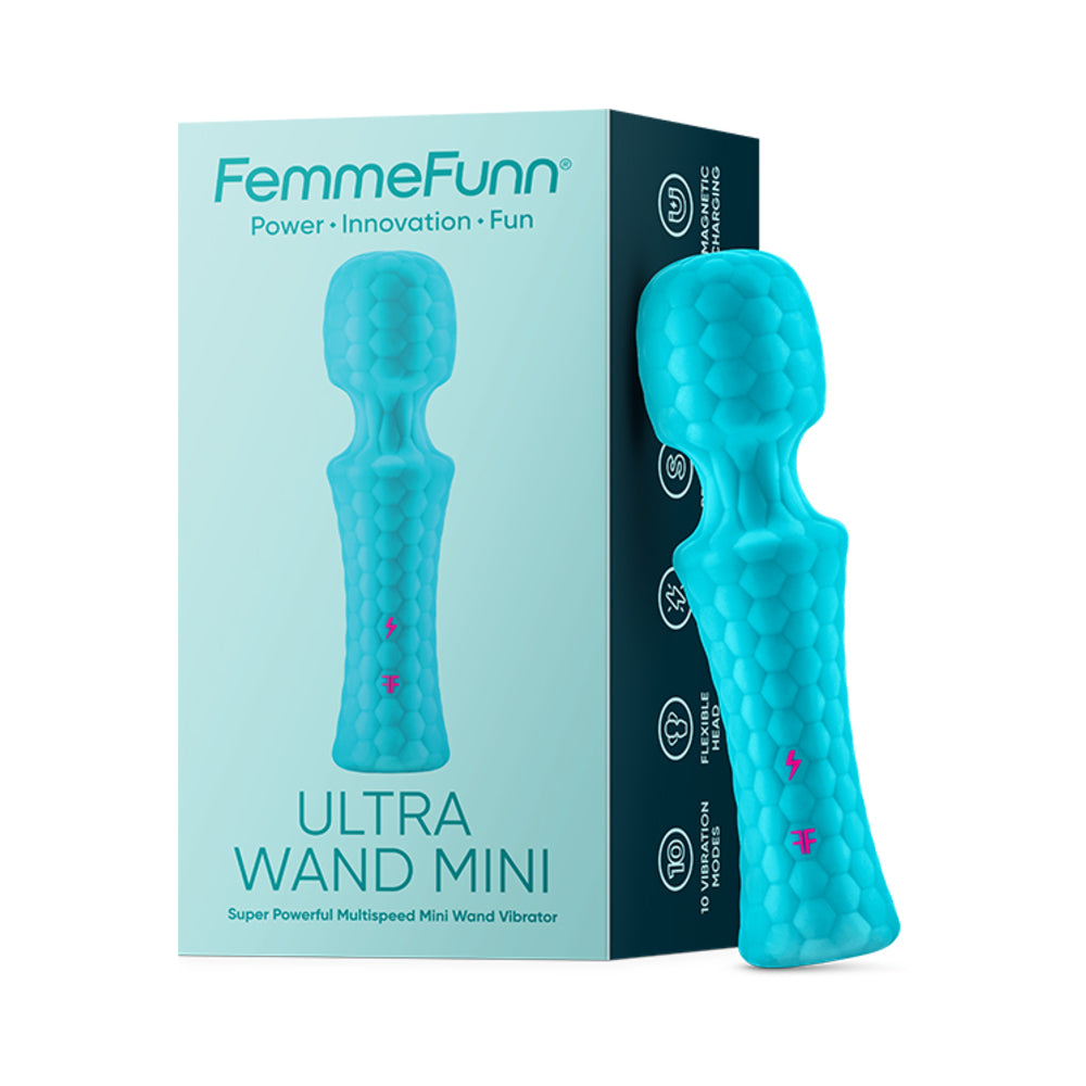 Femmefunn Ultra Wand Mini Turquoise