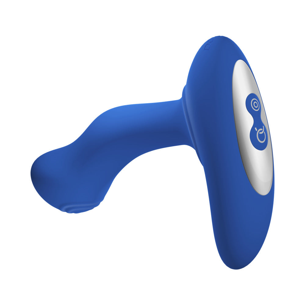 Forto Thumping Anal Vibrator Blue