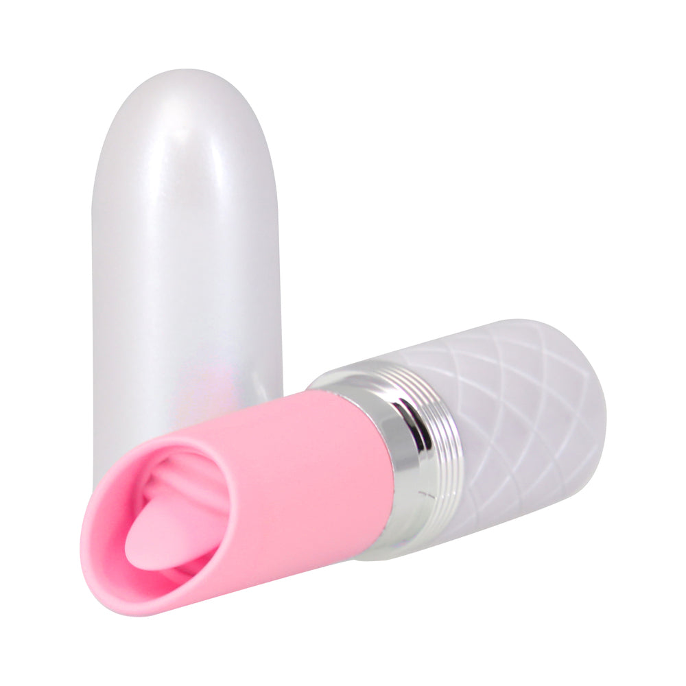 Pillow Talk Lusty Flickering Lipstick Massager Pink