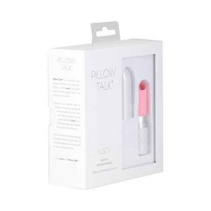 Pillow Talk Lusty Flickering Lipstick Massager Pink