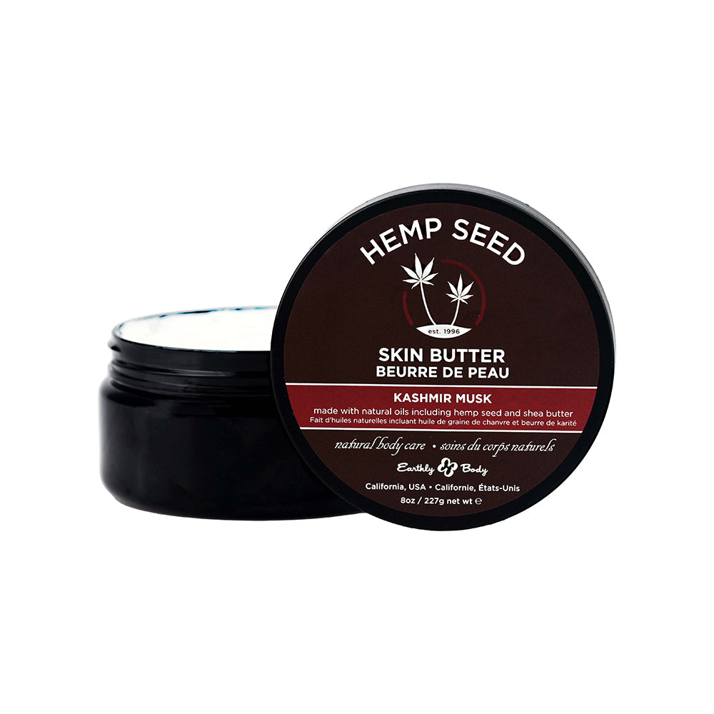 Earthly Body Hemp Seed Skin Butter-Kashmir Musk 8Oz