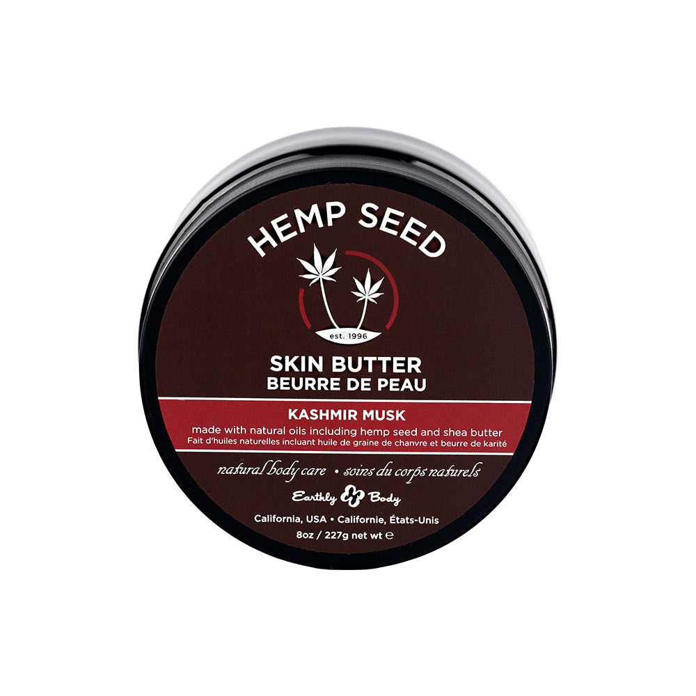 Earthly Body Hemp Seed Skin Butter-Kashmir Musk 8Oz