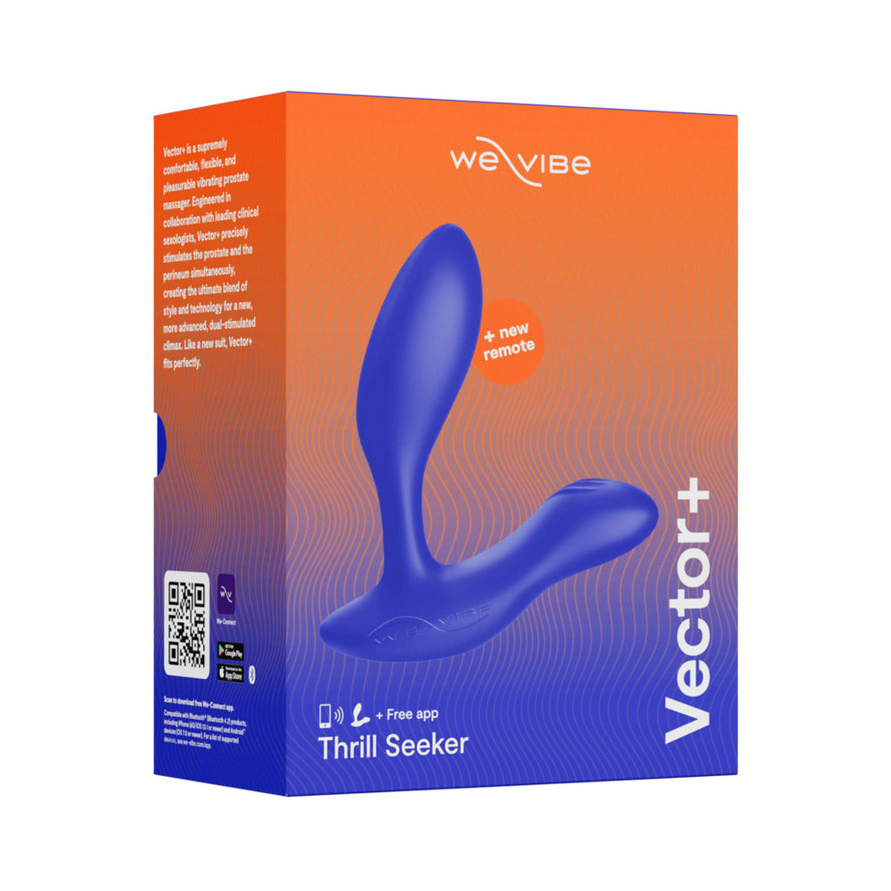 We-Vibe Vector+ Prostate Massager Royal Blue