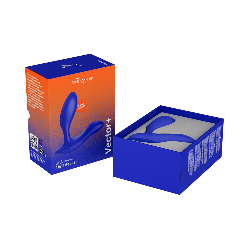 We-Vibe Vector+ Prostate Massager Royal Blue