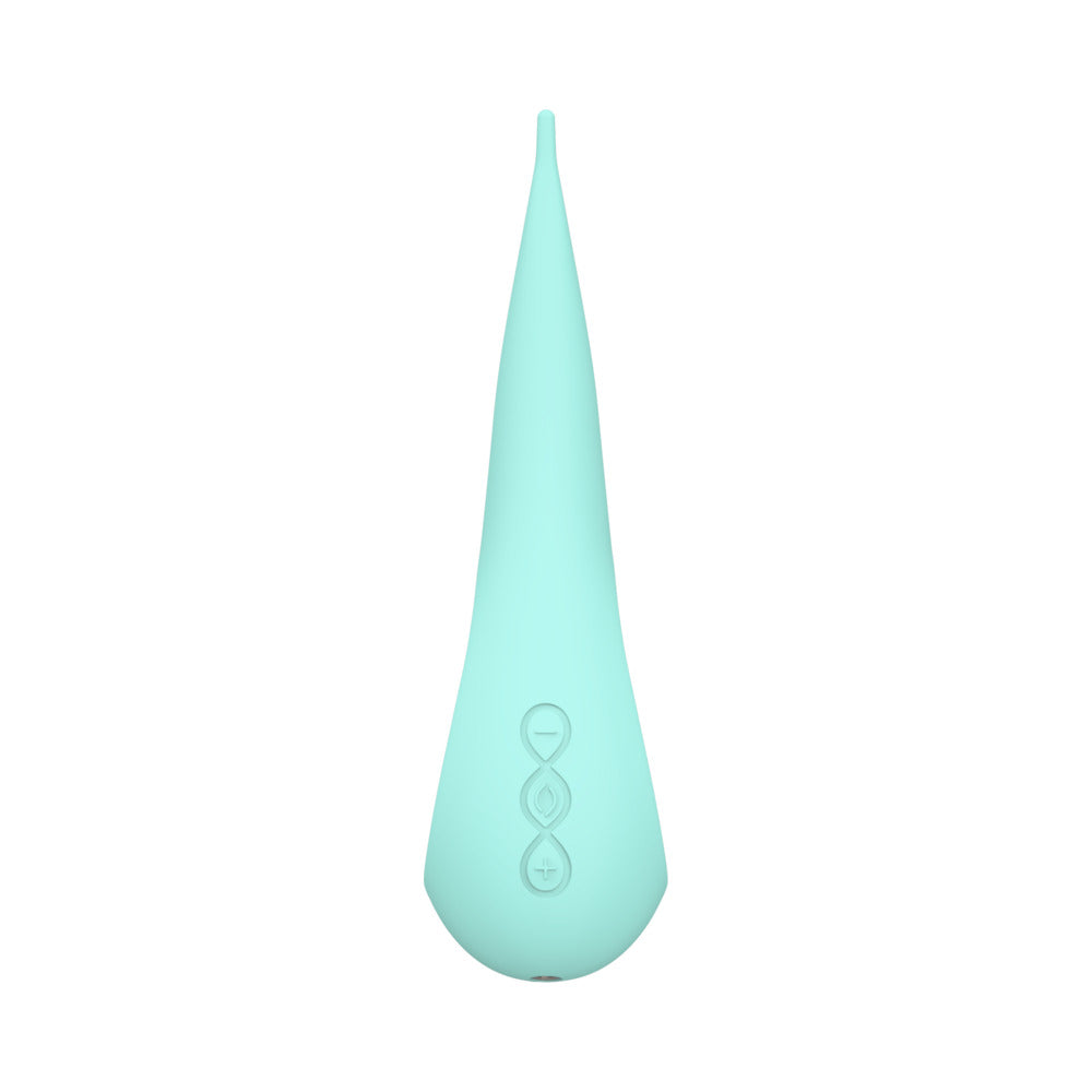 Lelo Dot Elliptical Clitoral Stimulator Aqua