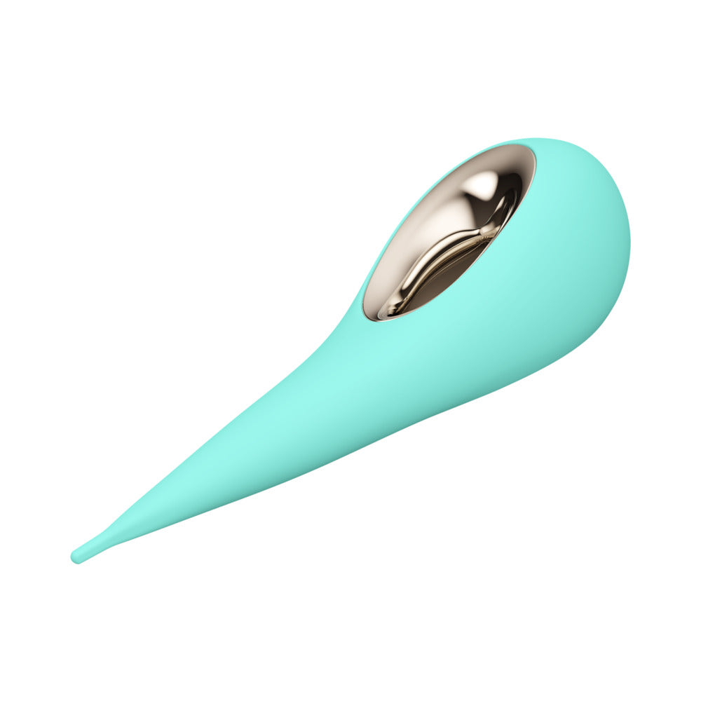 Lelo Dot Elliptical Clitoral Stimulator Aqua