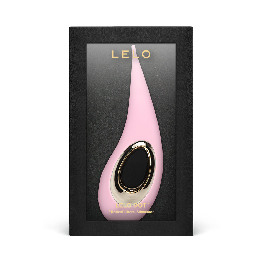 Lelo Dot Elliptical Clitoral Stimulator Pink