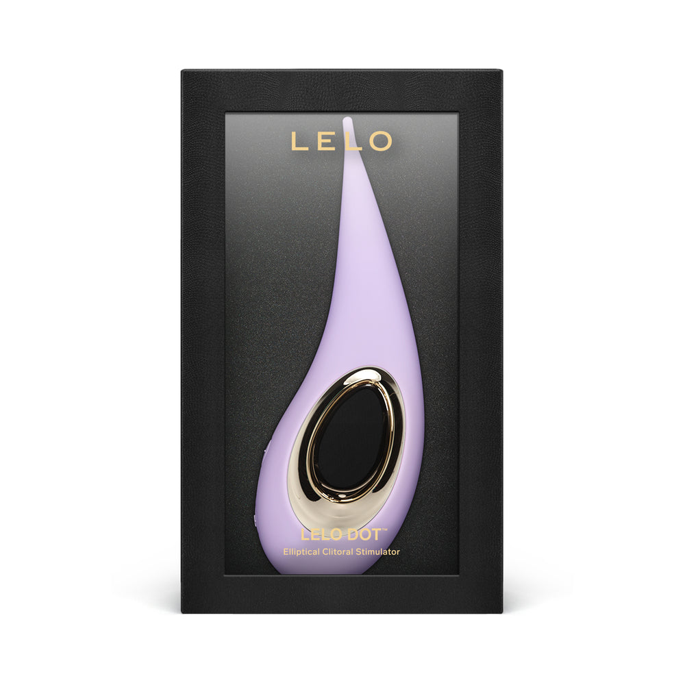 Lelo Dot Elliptical Clitoral Stimulator Lilac