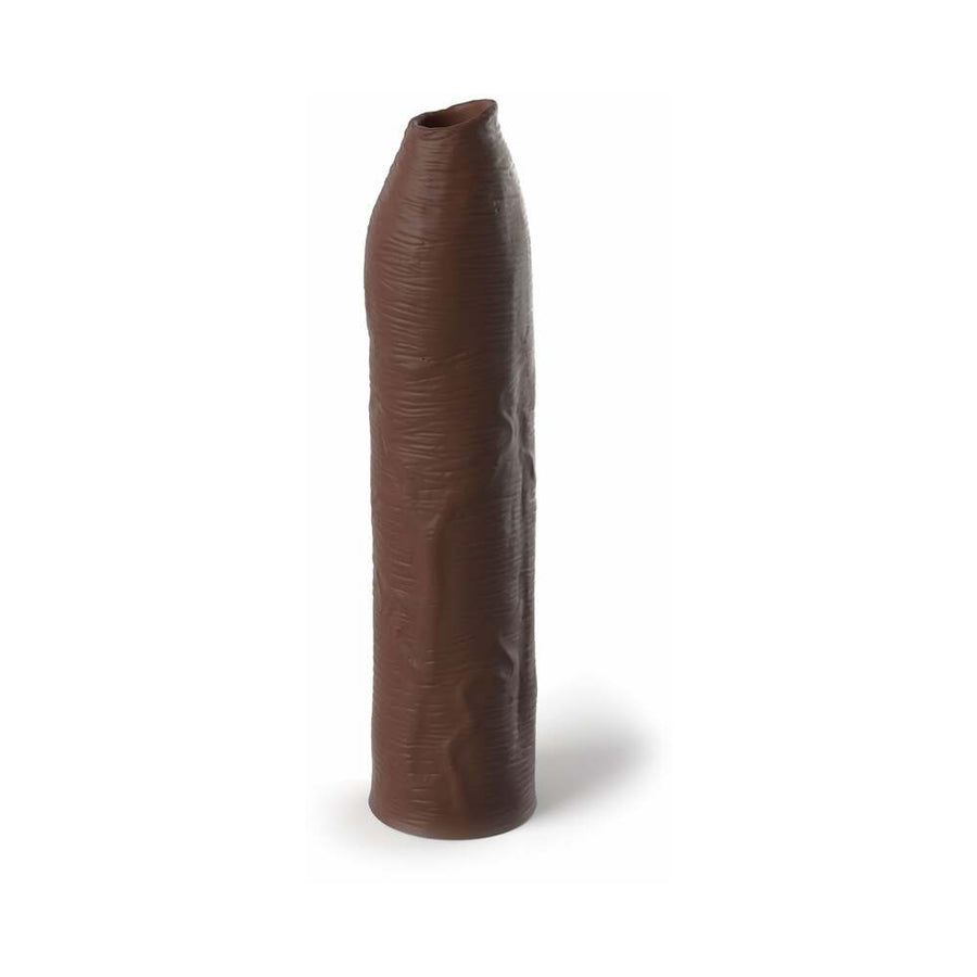 Fantasy X-Tensions Elite Uncut Extension Sleeve 7In Brown