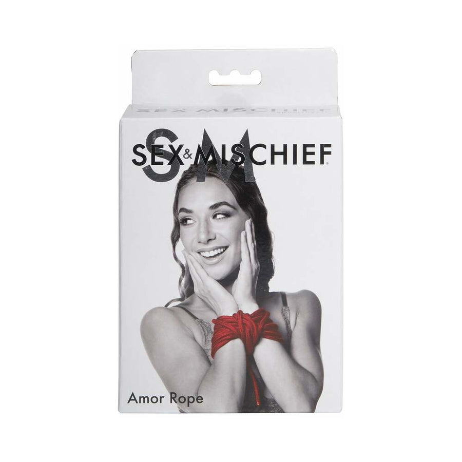 Sportsheets Sex &amp; Mischief Amor Rope Red