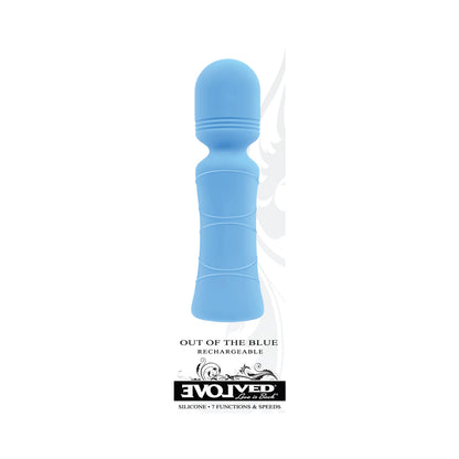 Evolved Out Of The Blue Vibrating Mini Wand - Blue