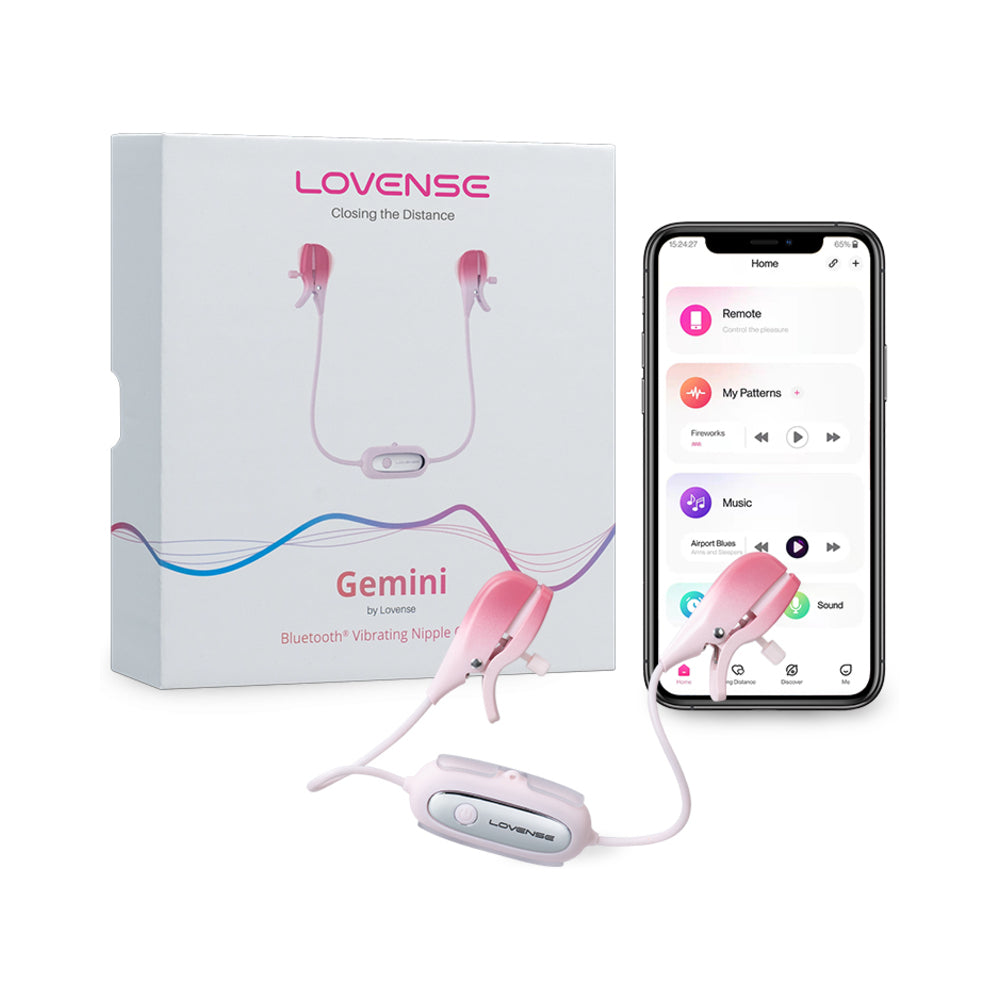 Lovense Gemini Vibrating Nipple Clamps