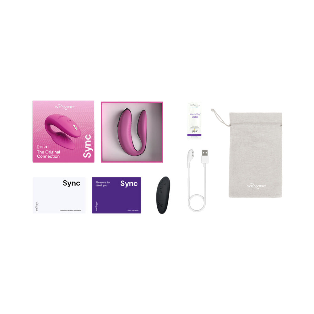 We-Vibe Sync App Controlled Couples Vibrator Rose