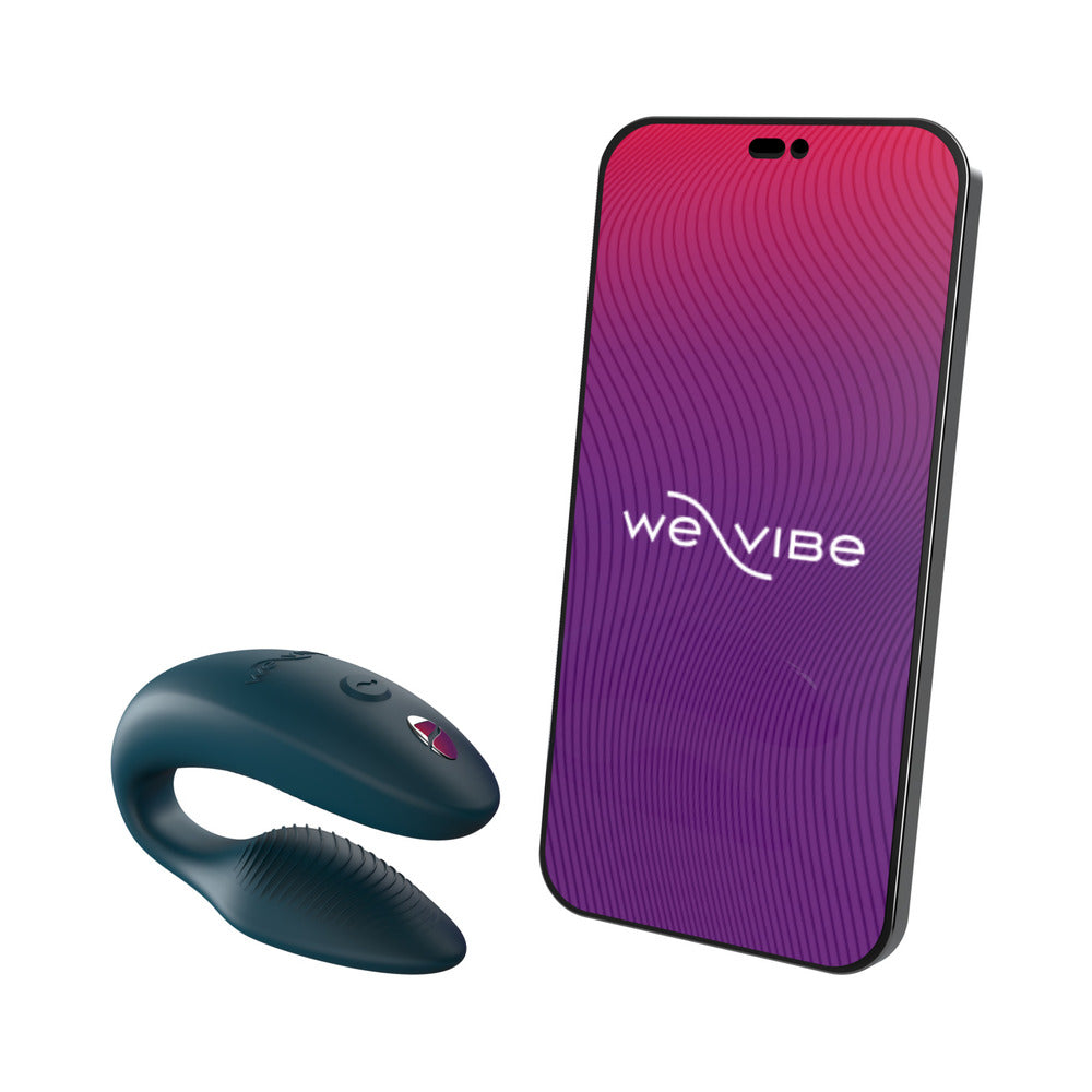 We-Vibe Sync Rechargeable Silicone Couples Vibrator Green Velvet