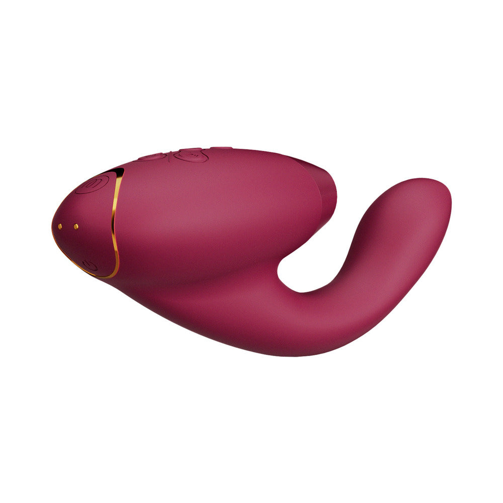 Womanizer Duo 2 Dual Stimulation Vibrator Bordeaux