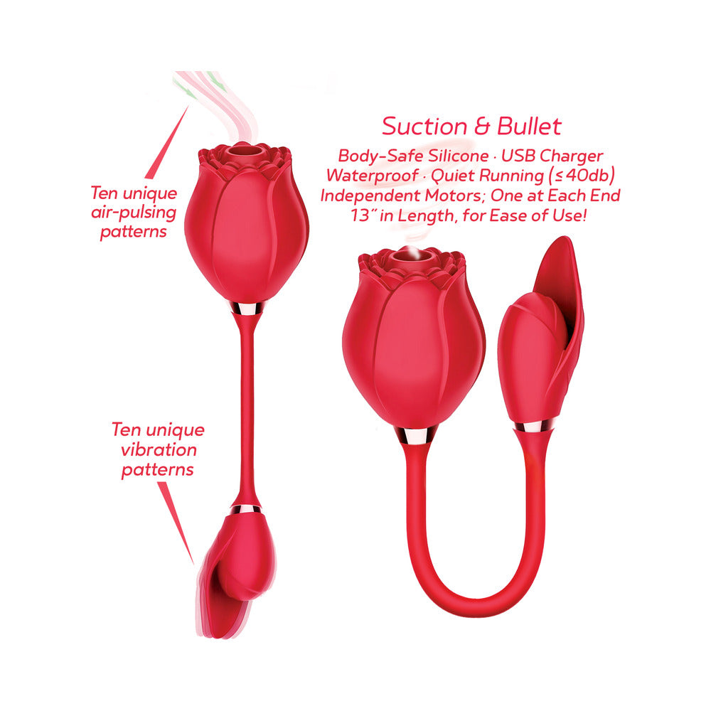 Wild Rose Suction And Bullet Red