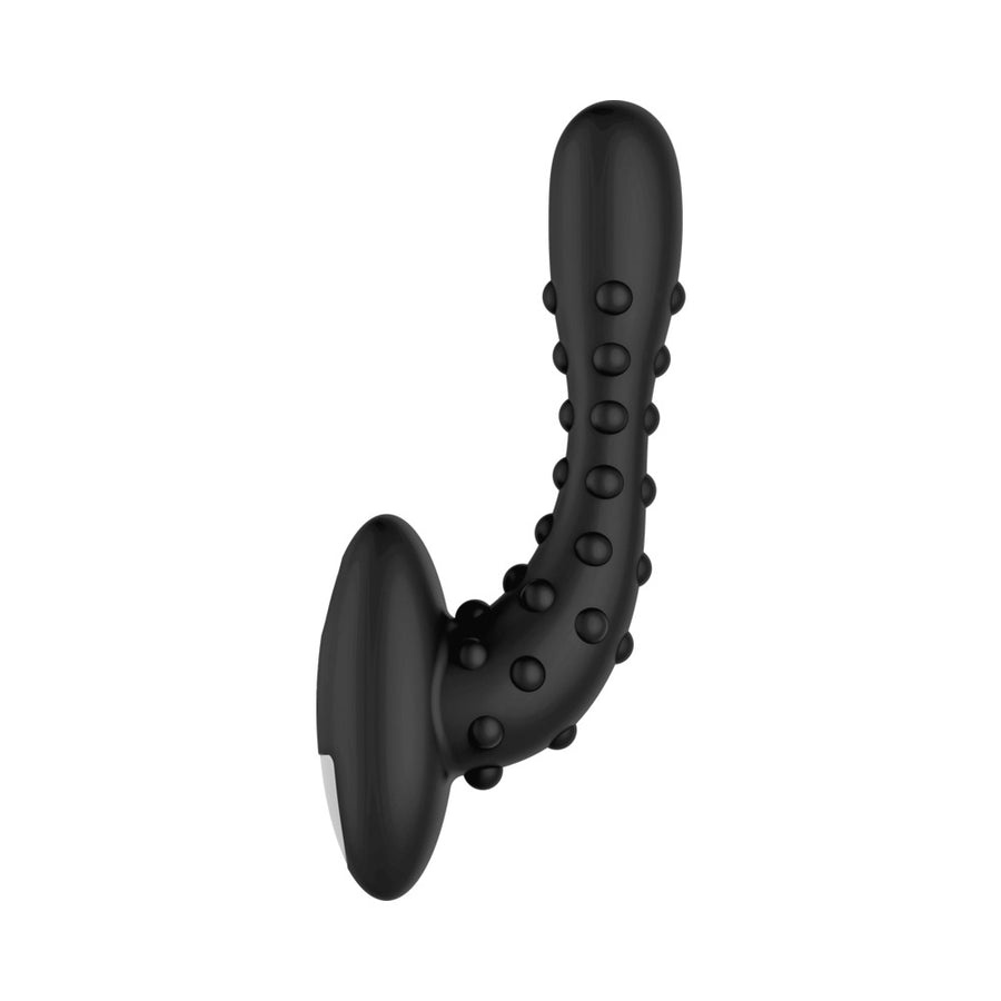 Forto Studded Pro Vibrating Massager Black