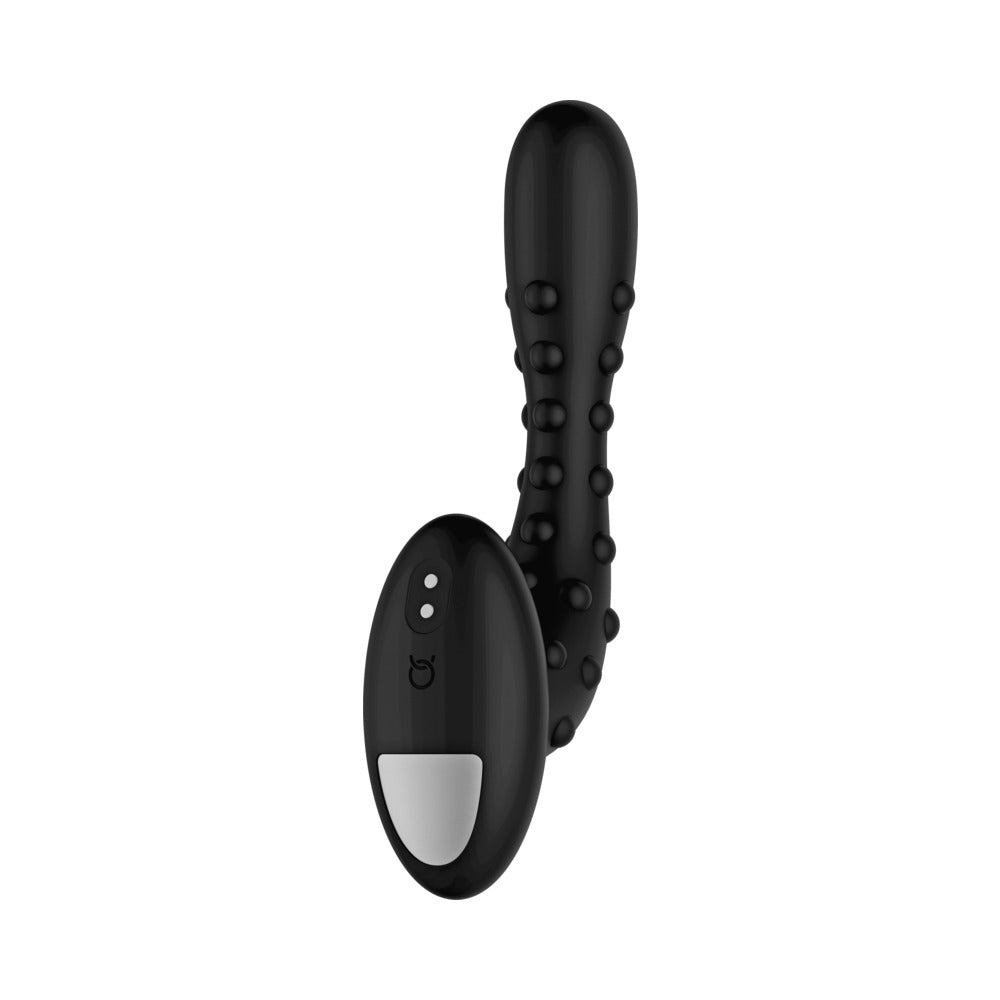 Forto Studded Pro Vibrating Massager Black