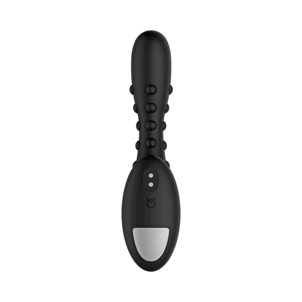 Forto Studded Pro Vibrating Massager Black