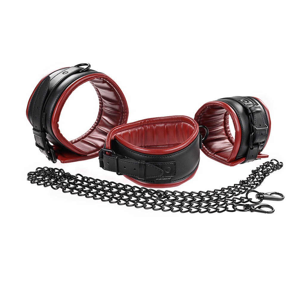 Sportsheets Saffron Chained &amp; Tamed 3-Piece Bondage Kit