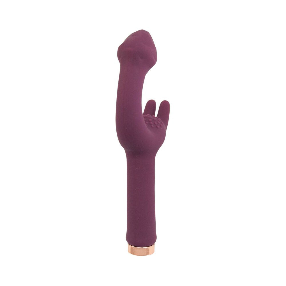 Nasstoys Mystique G-Spot Rechargeable Silicone Dual Stimulation Vibrator Eggplant