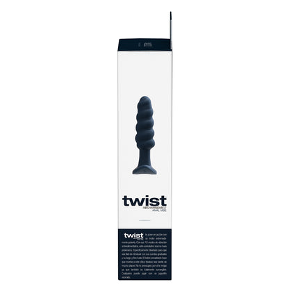 Vedo Twist Rechargeable Silicone Vibrating Anal Plug Black