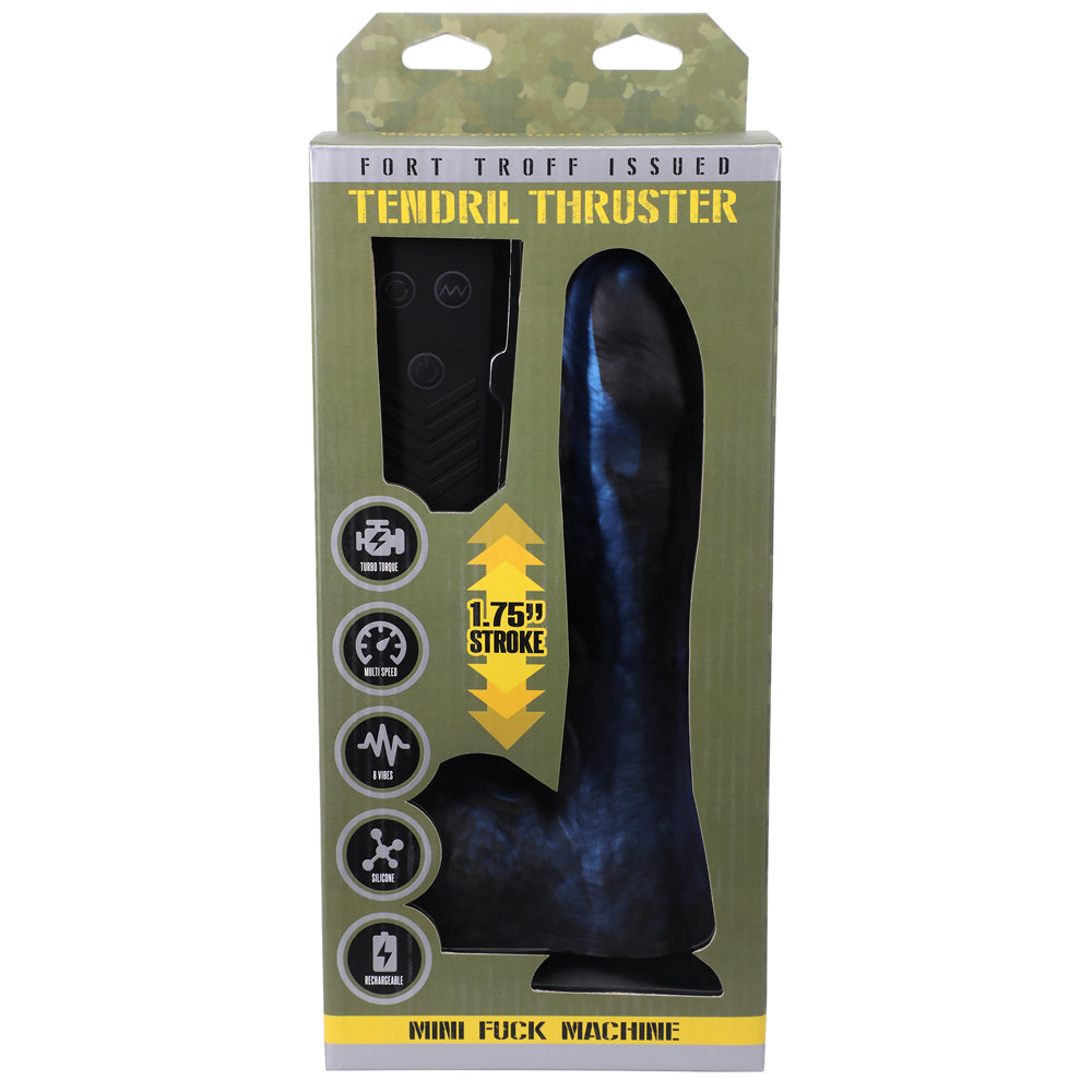 Fort Troff Tendril Thruster Mini Fuck Machine Rechargeable Remote-Controlled Silicone 8.5 In. Thrust